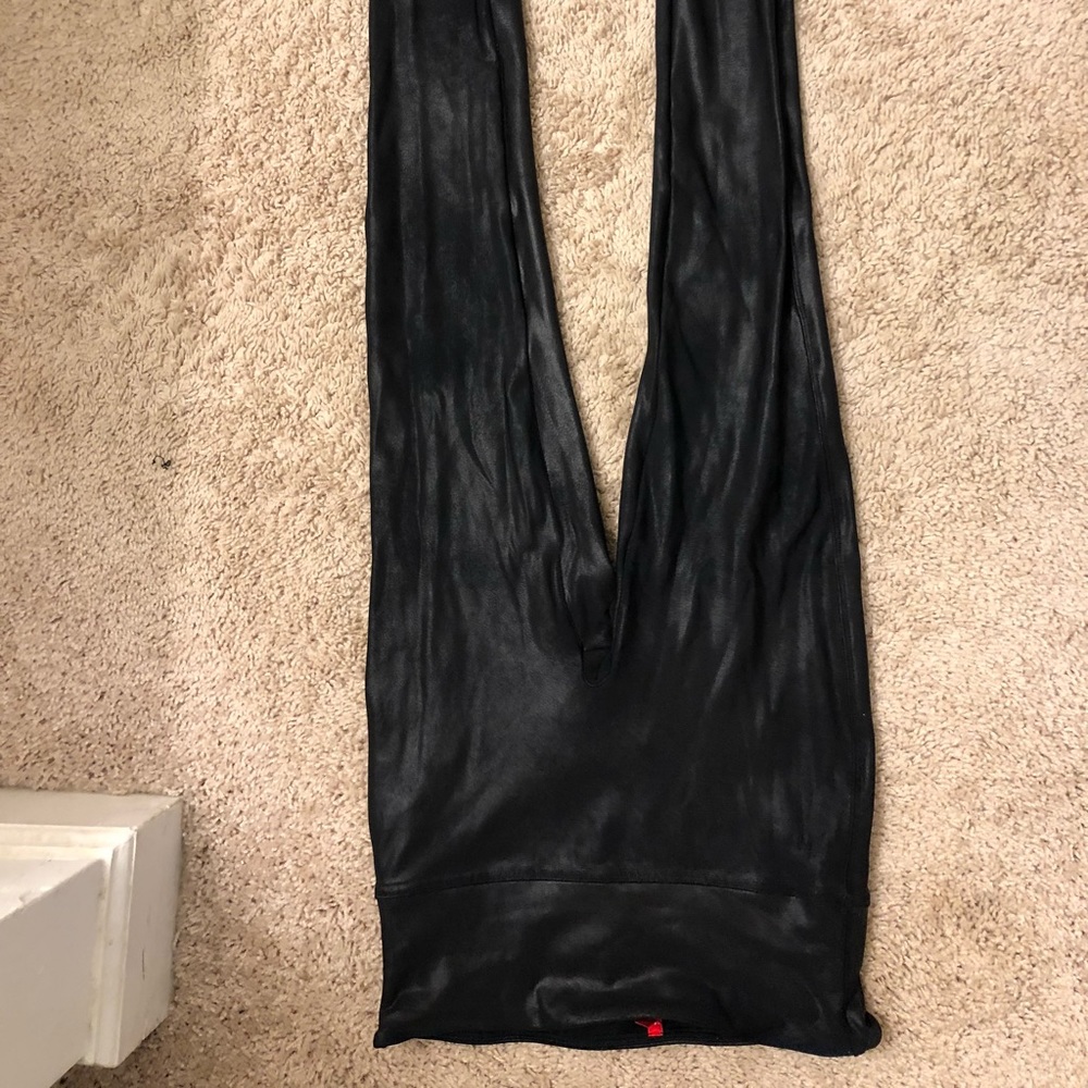 Spanx leather leggings